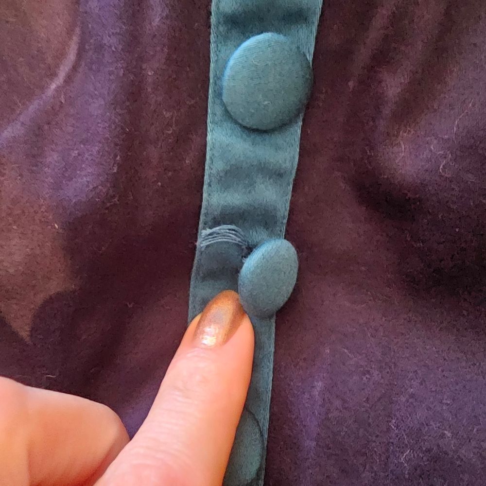 Voodoo Vixen Teal and Navy Dress - Picture 5 of 8